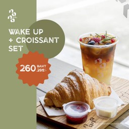 Wake up + Croissant
