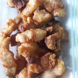หมูสามชั้นทอดเกลือ