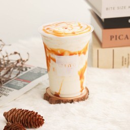 นมสดคาราเมล (เย็น)