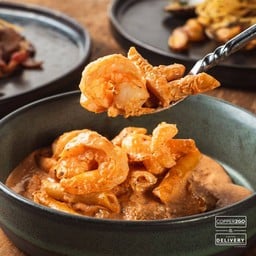 เพนเน่กุ้งพิ้งค์ครีมซอส