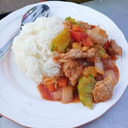 ผัดเปรียวหวานหมู