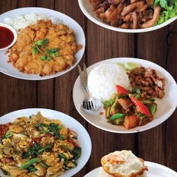 ข้าวไข่เจียวหมูสับไข่2ใบ