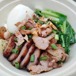 หมูแดงอบน้ำผึ้ง เซียนแปะ