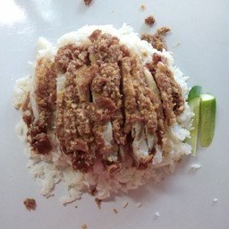 ข้าวมันไก่ทอดธรรมดา