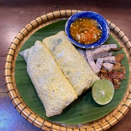 ขนมปากหม้อไข่ม้วน
