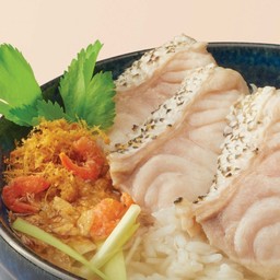 ข้าวต้มปลากระพง