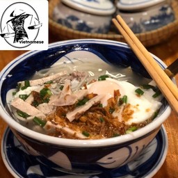 ข้าวเปียกเส้นใส่ไข่