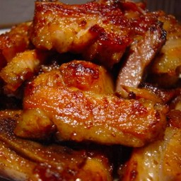 ซี่โครงหมูอบน้ำผึ้ง