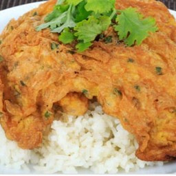 ข้าวกล่อง+ไข่เจียวหมูสับ