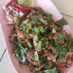 ก้อยหมูมะนาวดิบ