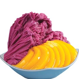 รสบลูเบอร์รี่ราดลูกพีช