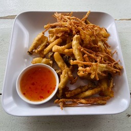 เห็ดสดทอด