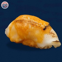 Hotate cheese Lava Nigiri