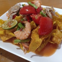 ตำเกี๊ยวทอด