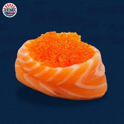 Tobiko Salmon Gunkan