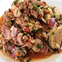 น้ำตกหมูรสจัดจ้านต้องจัด