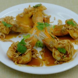 กุ้งซอสมะขาม