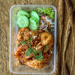 กุ้งทอดราดซอสมะขาม