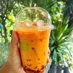 ชานมไข่มุก (ไข่มุกทำจากบุกไม่ใช่แป้งนะคะ)