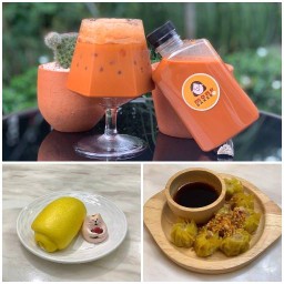 เจอ้วนพากิน ขนมจีบ&ซาลาเปา อาหารทานเล่น เครื่องดื่มชาชัก เขาทะลุ