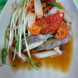 ตำไทยไหลบัวกุ้งสด