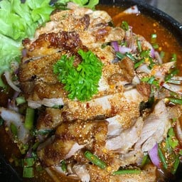 ลาบไก่สไปซี่