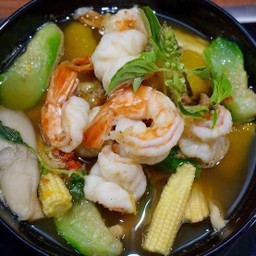 แกงเลียงกุ้งสด