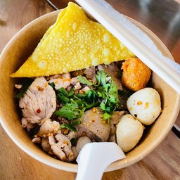 ก๊วยเตี๋ยวต้มยำใช้มะนาวสด เจ้เปี๊ยก (สูตรเด็ดเจ้าดังอนุเสาวรีย์ชัย) ลำลูกกา