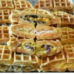 วาฟเฟิลนมสด เนยสด หมู่บ้านแฮปปี้เพลส2