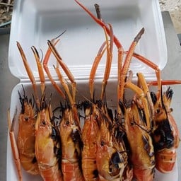 โจ้ กุ้งเผาๆ ปลาย่างๆ น้ำจิ้มแสบลิ้น