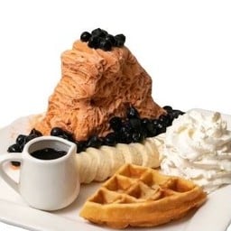 ชานมไข่มุกวาฟเฟิล