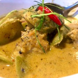 แกงคั่วหมูกล้วยแก่