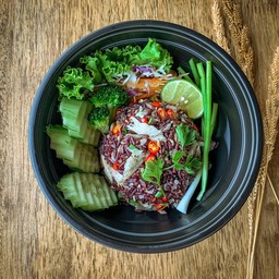 ข้าวไรซ์ผัดปลาทูพริกขี้หนูสวน