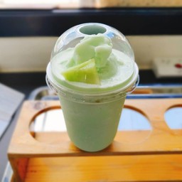 แคนตาลูปปั่นนมสด