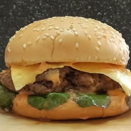 เบอร์เกอร์เนื้อวากิว