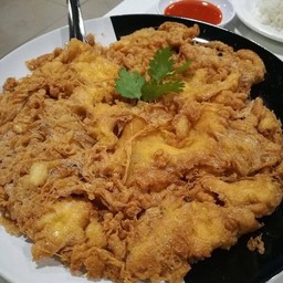 ไข่เจียวกุ้งสับ