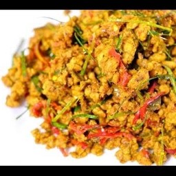 คั้วกลิ้งหมู-กับข้าว