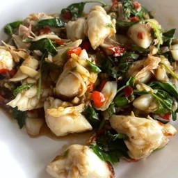 ข้าวราดกะเพราปู