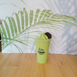 ชาเขียวโอริโอ้นมสด(ปั่น)