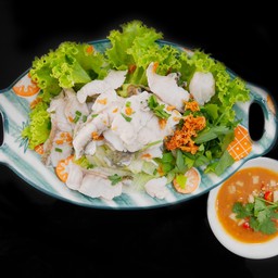 ปลากะพงลวกจิ้ม