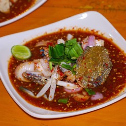 ยำปูม้า