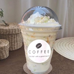 นมสดปีโป้ปั่น (ขนาดแก้ว 22oz.)