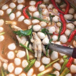 ยำหนมจีนรสเด็ด by opor