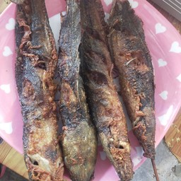 ปลาดุกทอดชุด3ตัว