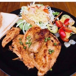 สเต็กไก่บาบีคิว