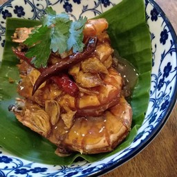 กุ้งทอดซอสมะขาม
