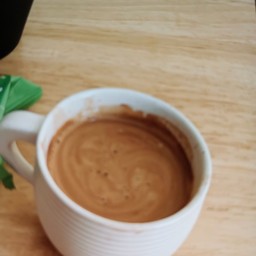 เอสเพรสโซ่ร้อน(กาแฟอย่างเดียว)