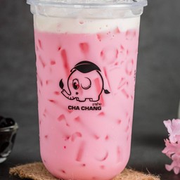 นมเย็นชมพู