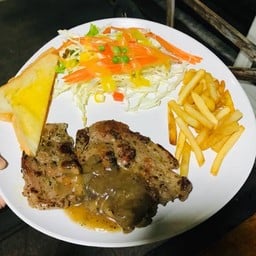 สเต็กสันคอพริกไทดำ