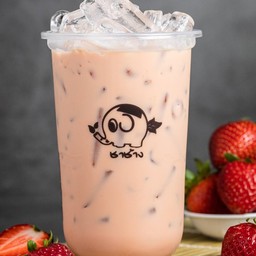 ชานมสตอเบอรี่